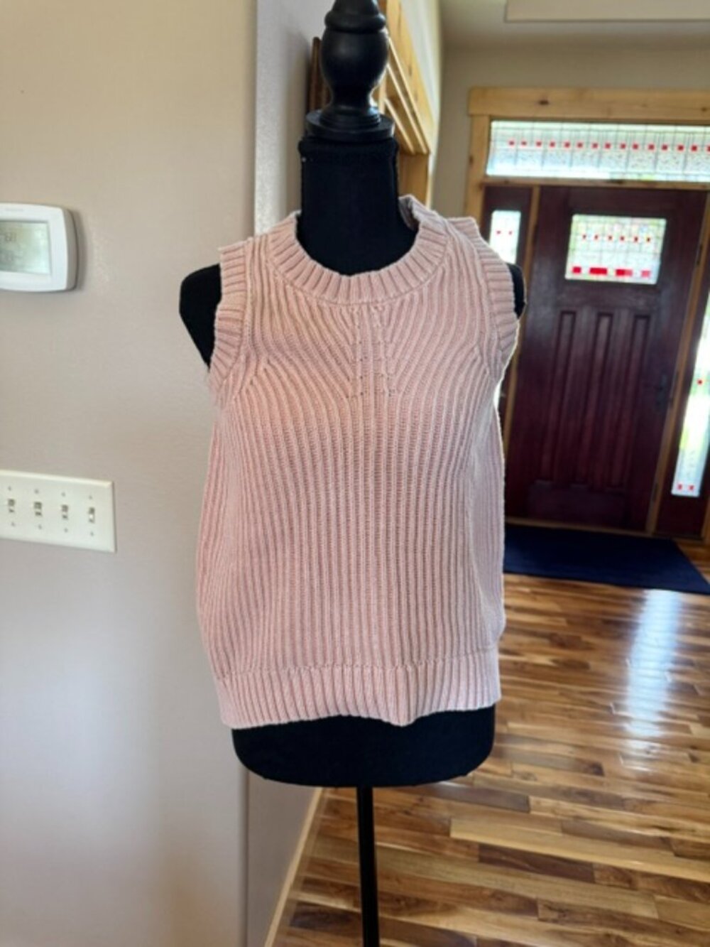 Tribal Crew Neck Sweater Sleeveless Womans